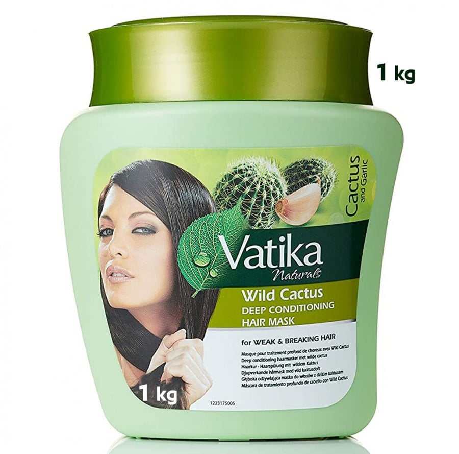 فاتيكا حمام زيت بالثوم والصبار للشعر المتكسر الضعبف والمتساقط 1000 جرام vatika hot oil treatment cream ail