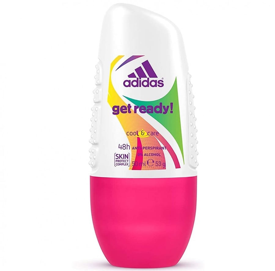 اديداس جيت ريدي كول اند كير رول اون مزيل عرق  50 مل ADIDAS ANTI PERSPIRANT GET READY COOL  AND CARE