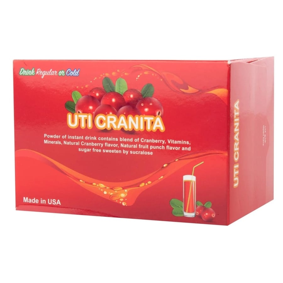 يوتي كرانيتا مكمل غذائي uticranita food supplement مسحوق سريع التحضير بالتوت البري والفيتامينات والمعادن 15 كيس