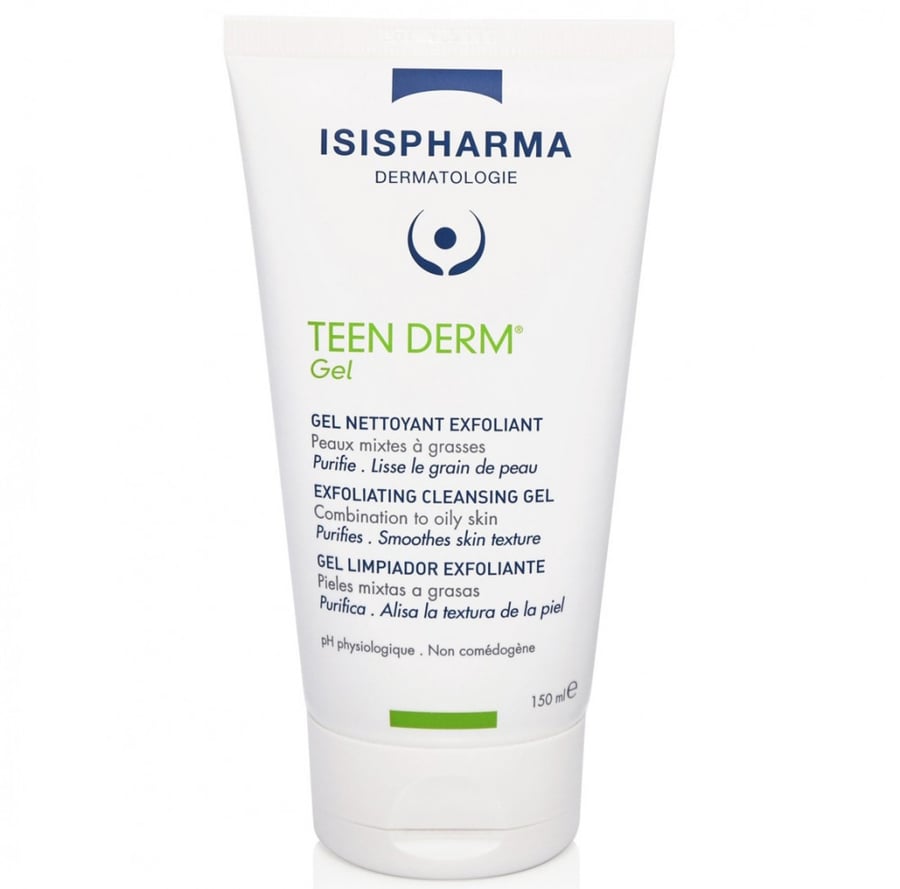 اي اس اي اس فارما جل تنظيف وتقشير البشرة المختلطة ISIS PHARMA TEEN DERM GEL 150M