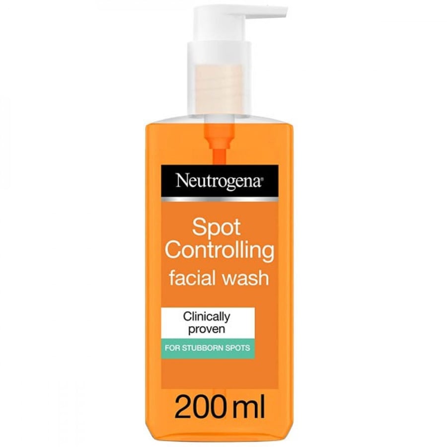 NEUTROGENA SPOT CONTROLLING FACIAL WASH CLINICALLY PROVEN