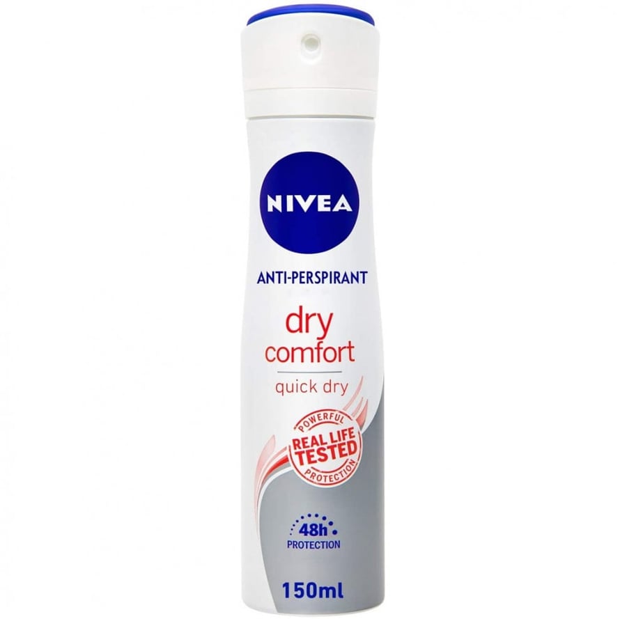 نيفيا بخاخ مضاد التعرق انتعاش دراي كمفورت 150 مل NIVEA ANTI PERSPIRANT DRY COMFORT