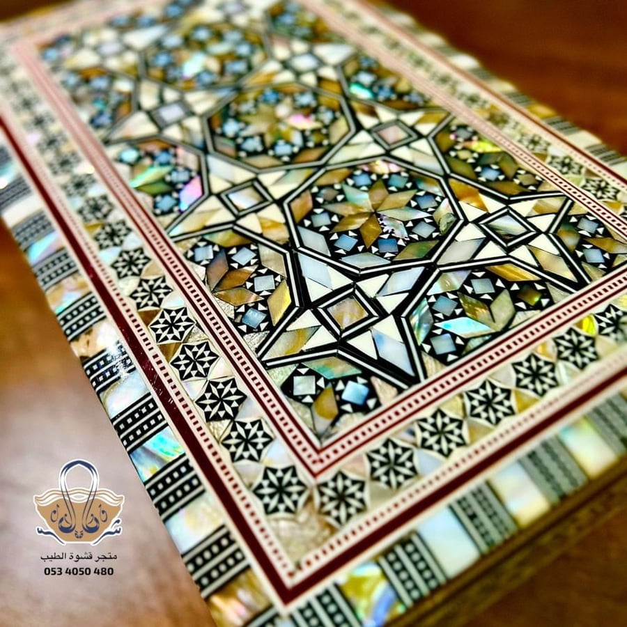 سعر صندوق صدف فاخر - قشوة الطيب