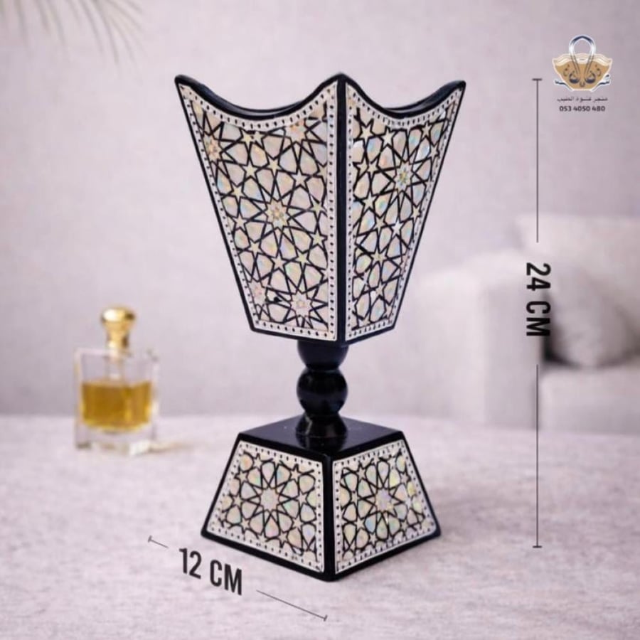 مقاسات مبخرة صدف فاخرة - قشوة الطيب