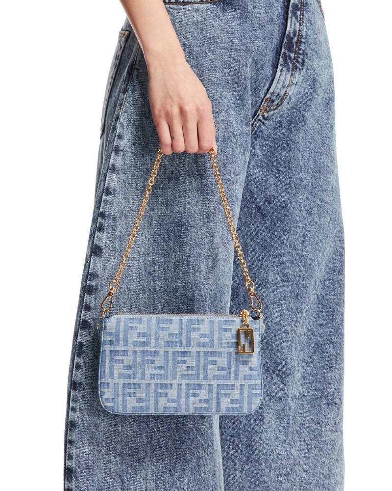 Fendi bag + necklace