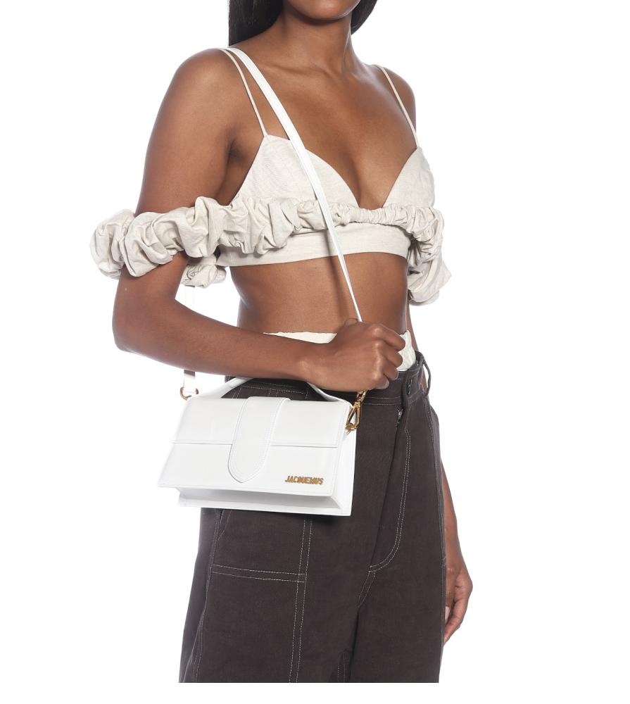 حقيبة JACQUEMUS ميديم ابيض