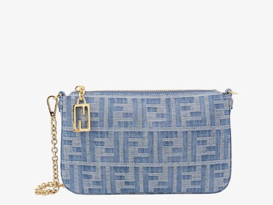 Fendi bag + necklace