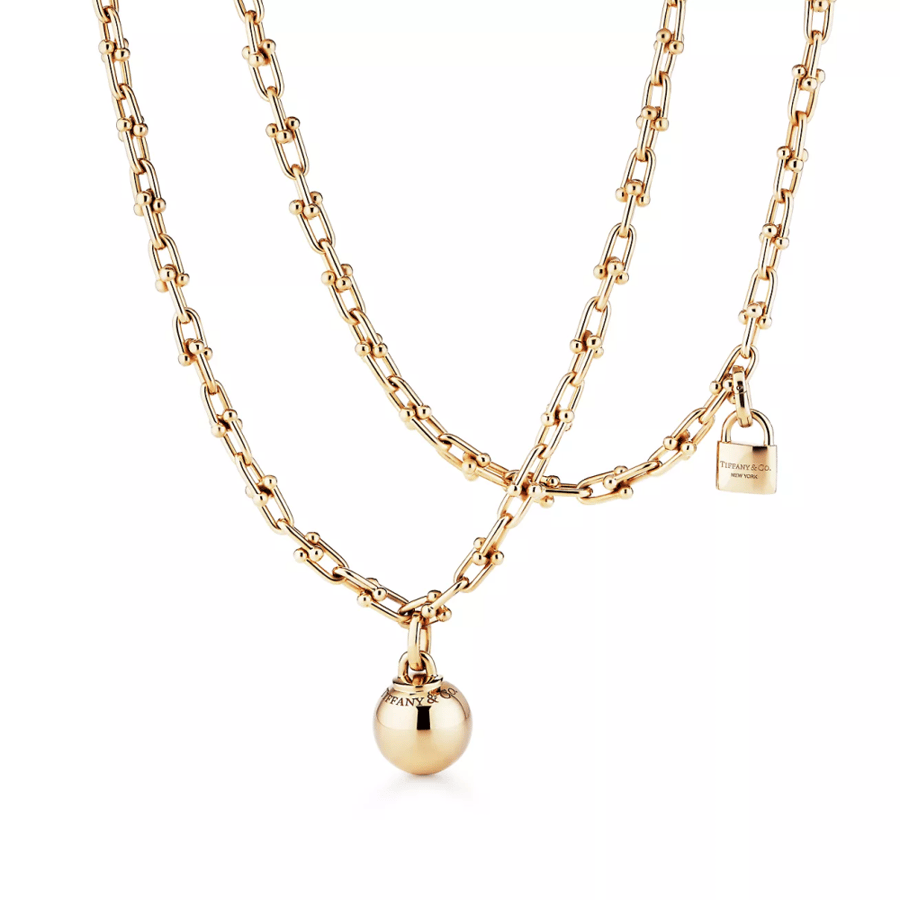( الوان متعدده ) Tiffany & Co - Tiffany HardWear Small Single Wrap Necklace