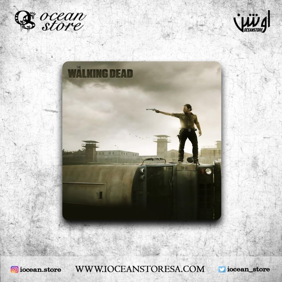 قاعدة للكوب - كوستر -  The Walking Dead -الموتى السائرون
