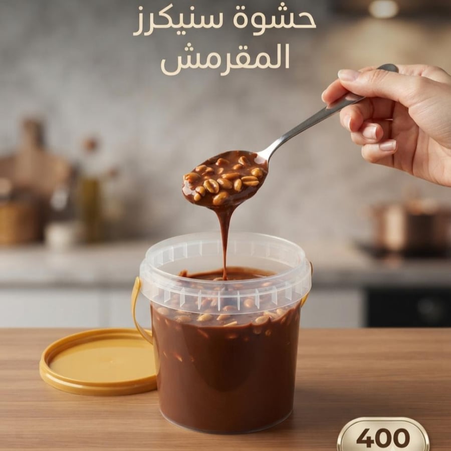 حشوة سنيكرز المقرمش 400 جرام
