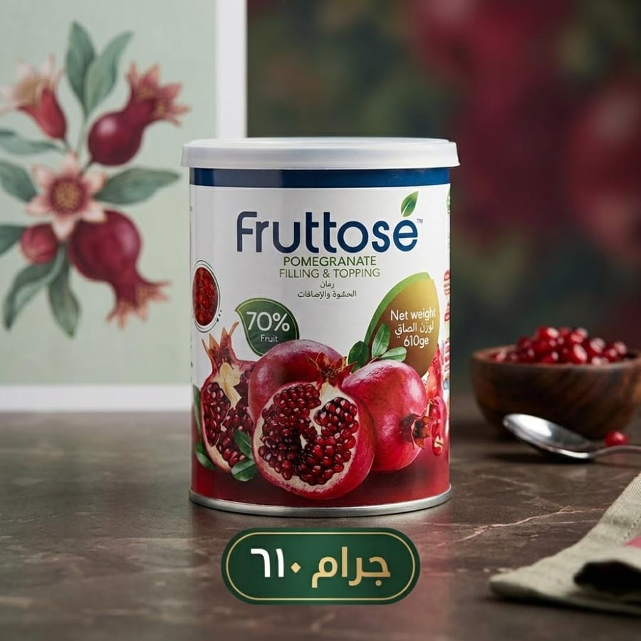 حشوة رمان 70% طبيعي حجم 610 جرام