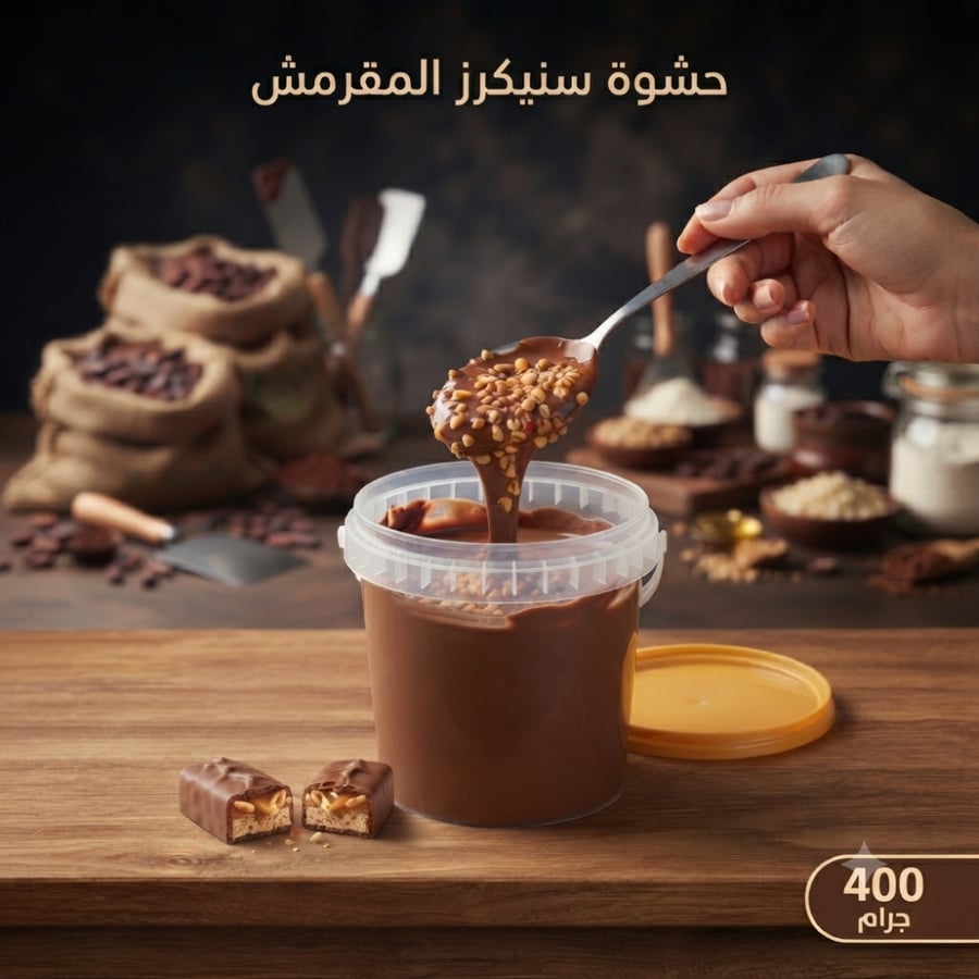 حشوة سنيكرز المقرمش 400 جرام