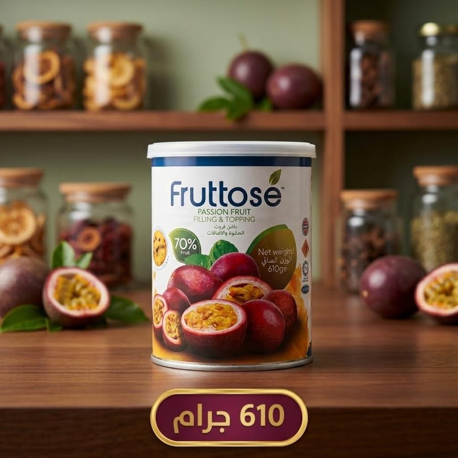 حشوة باشن فروت 70% طبيعي حجم 610 جرام