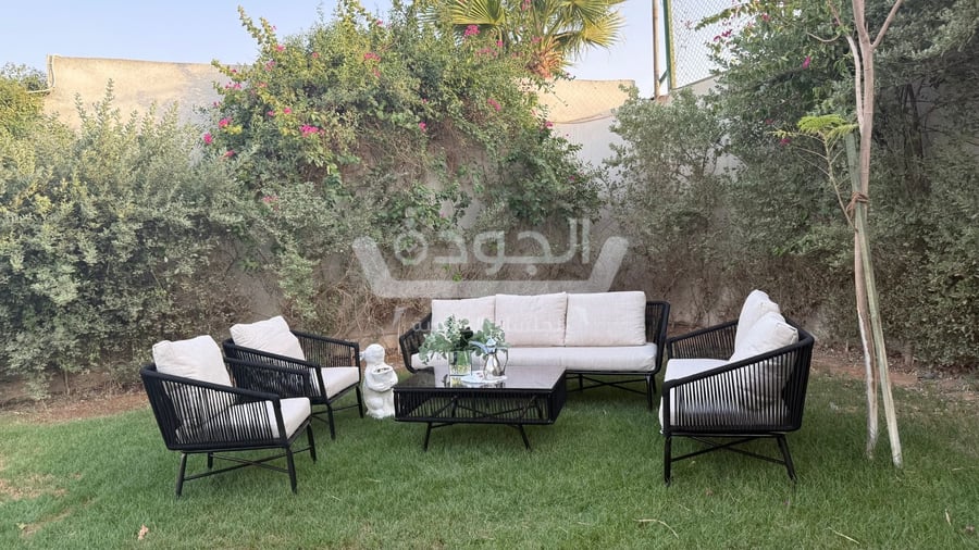 طقم كنب ريفييرا الخارجي 7 افراد بيج