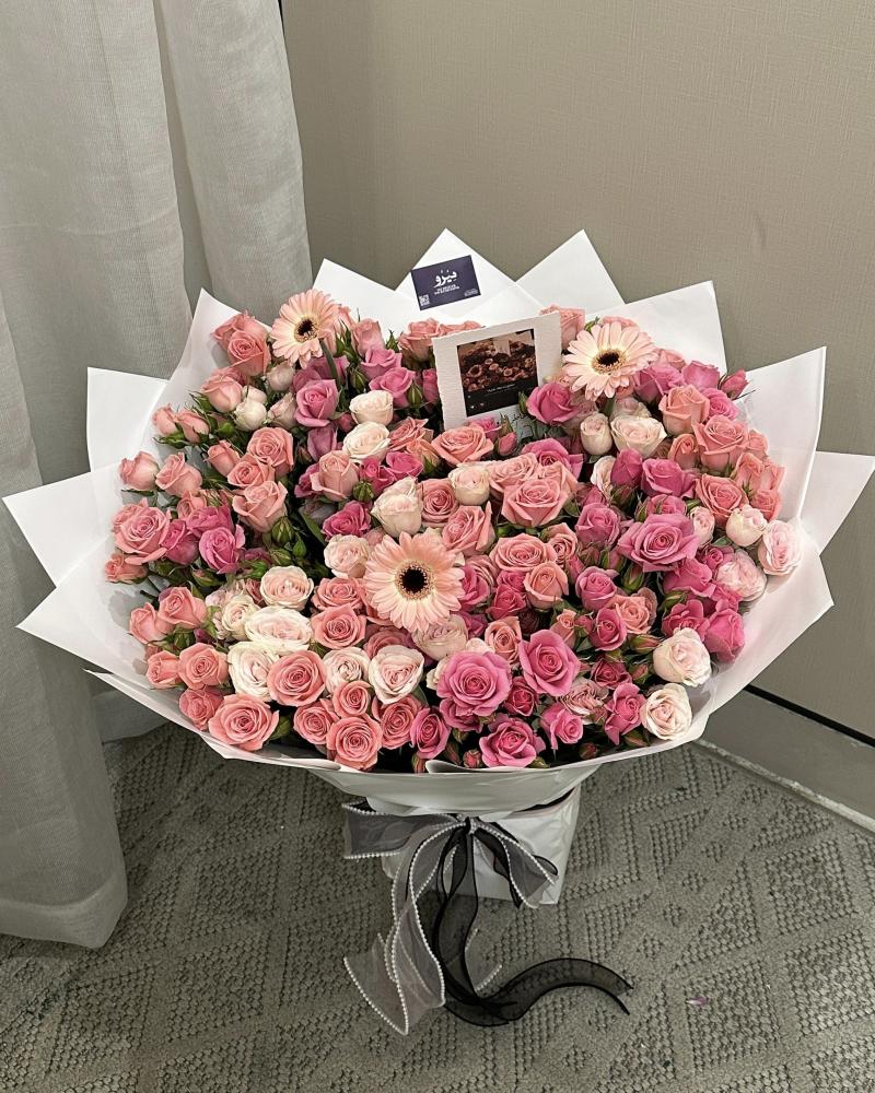 Mixed pink & Gerbera