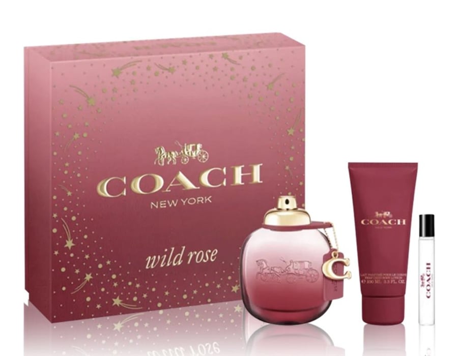 مجموعة هدايا عطر كوتش وايلد روز