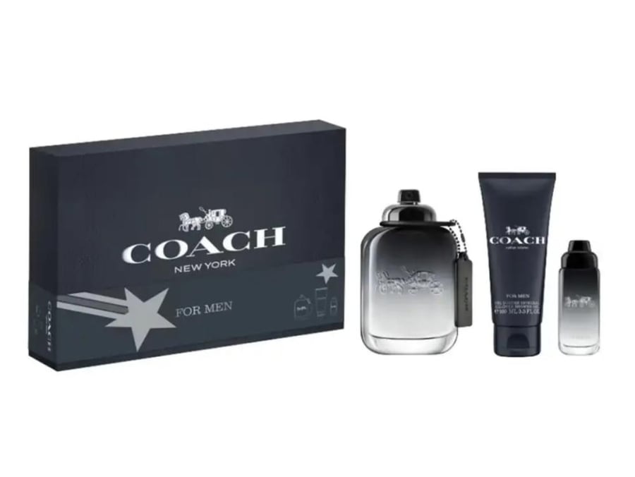 مجموعة هدايا عطر كوتش فور مين او دي برفيوم للرجال