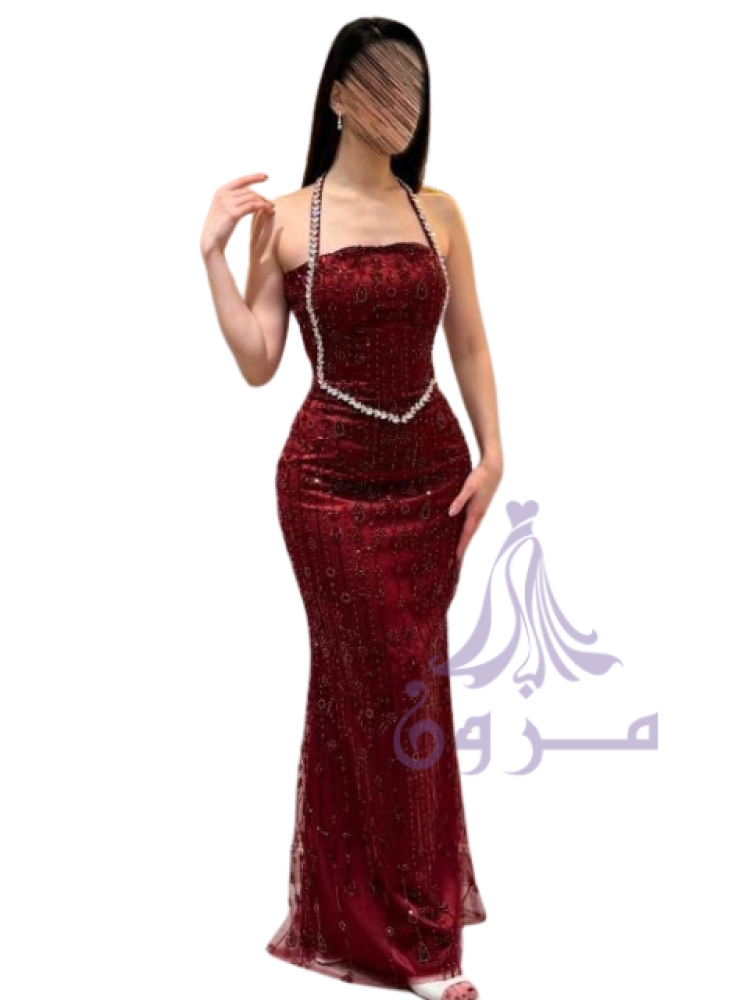 فستان السوار الماسي