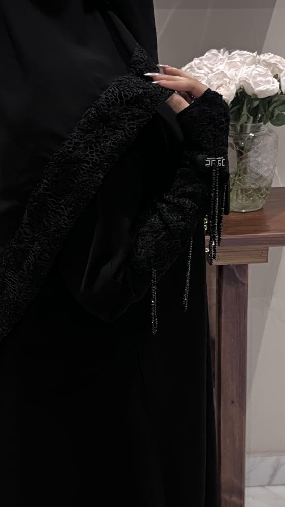 عباية باهيه+ طرحه
