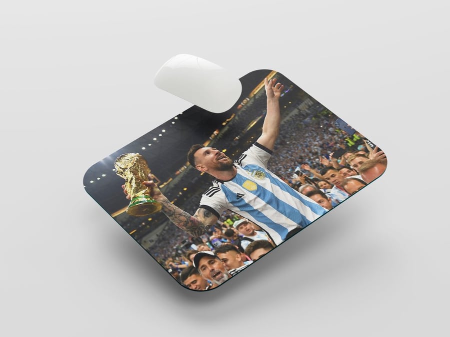 Mouse pad | blue and black