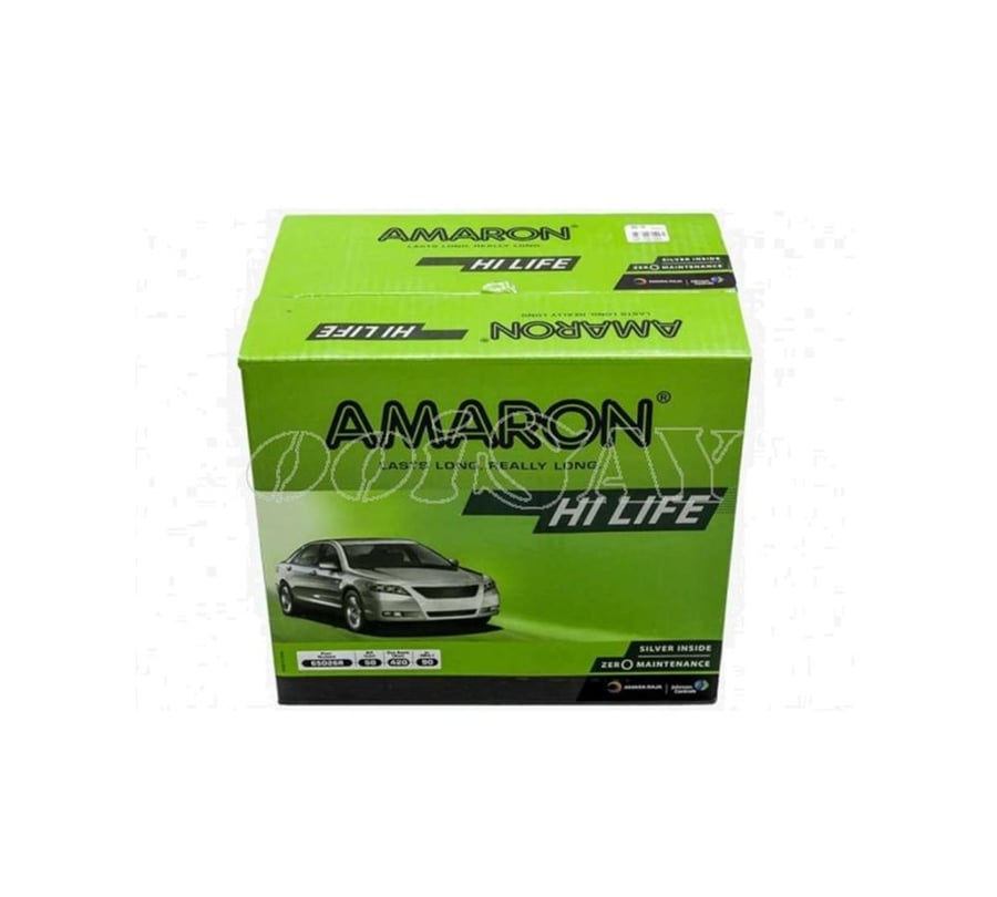 بطارية امارون 50 أمبير 12 فولت هندي  AMARON 50Ah MF65D26R