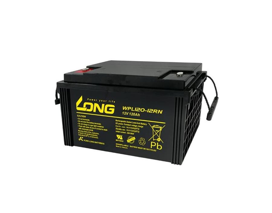 بطارية فيتنامي 120 امبير 12 فولت AGM شحن عميق ضمان سنه Long Battery 1