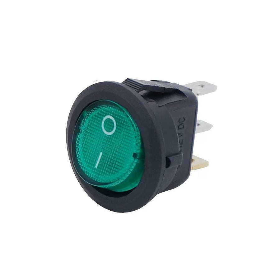 مفتاح تشغيل/إيقاف LED لون الأحمر وأصفر وأزرق وأخضر واسود مناسبة للقوارب والسيارات والدراجات النارية والحافلات LED On/Off Switches Suitable Red Yellow Blue Black And Green for Boats Cars Motorcycles And Buses