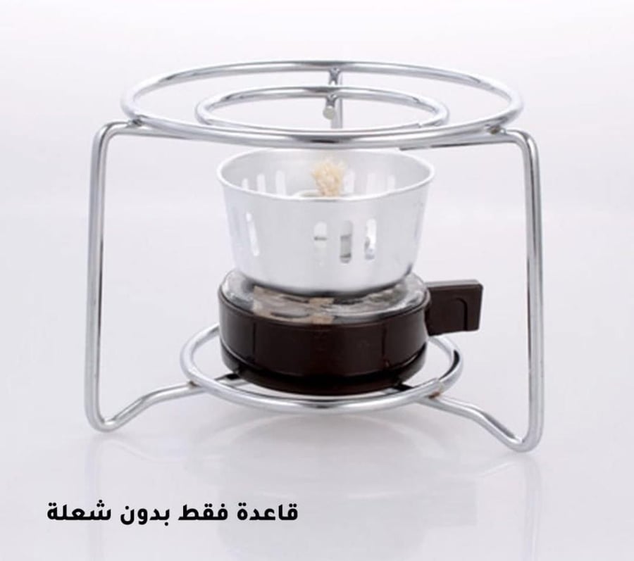 قاعدة حامل موقد صغير معدنية