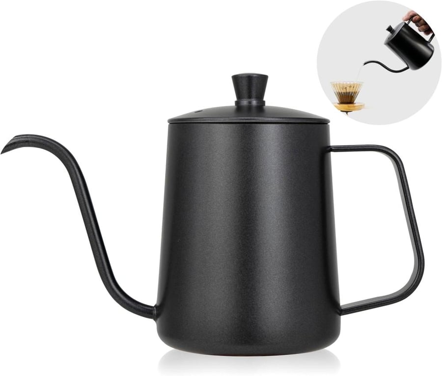 مجموعة V60 تحضير القهوة المقطرة 9 في 1 مع صندوق معدني