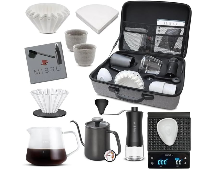 طقم القهوة المختصة في 60  Pour Over Kit V60