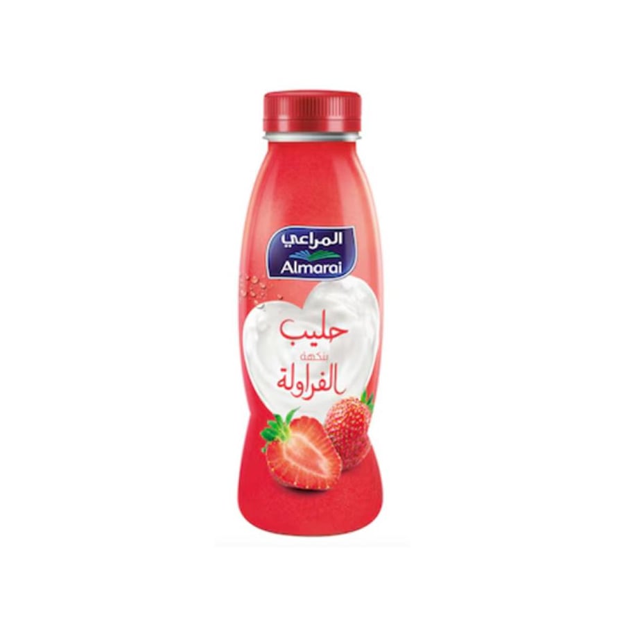 المراعي حليب طازج بنكهة الفراولة 360 مل