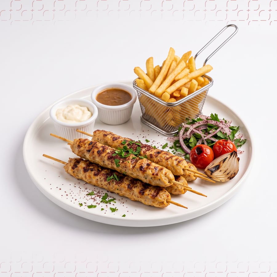 كباب دجاج اسياخ 16 قطعة