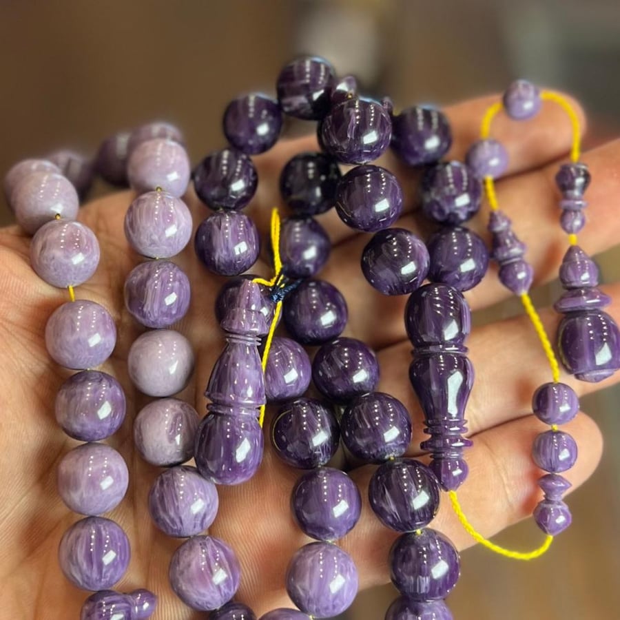 Two invoices of lavender purple Z153