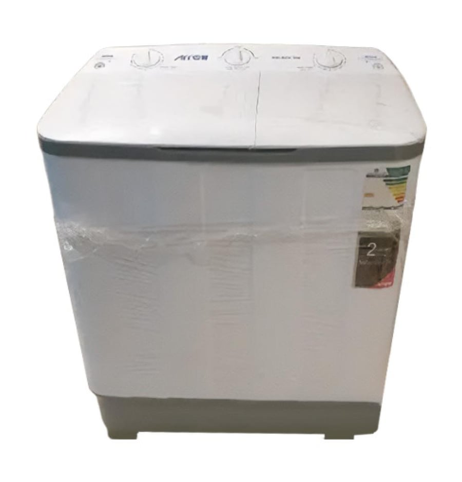 غسالة حوضين ارو 7 كيلو  أبيض RO-08KTM