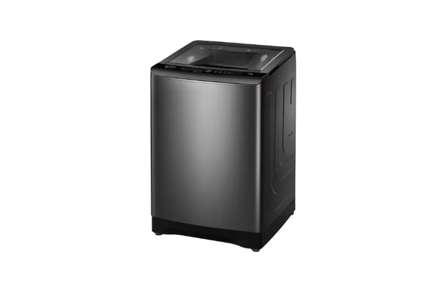 General Supreme top-loading automatic washing machine 10 kg, 9 programs, dark silver, GSTL10X27SH