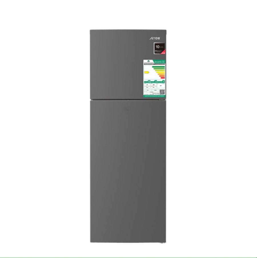 ثلاجة , ماركة ارو , 338 لتر , 11.9 قدم  استيل , RO-460RNS