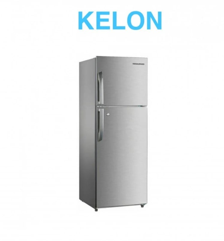 Kelon refrigerator 14.9 feet two doors – Steel KLTM422