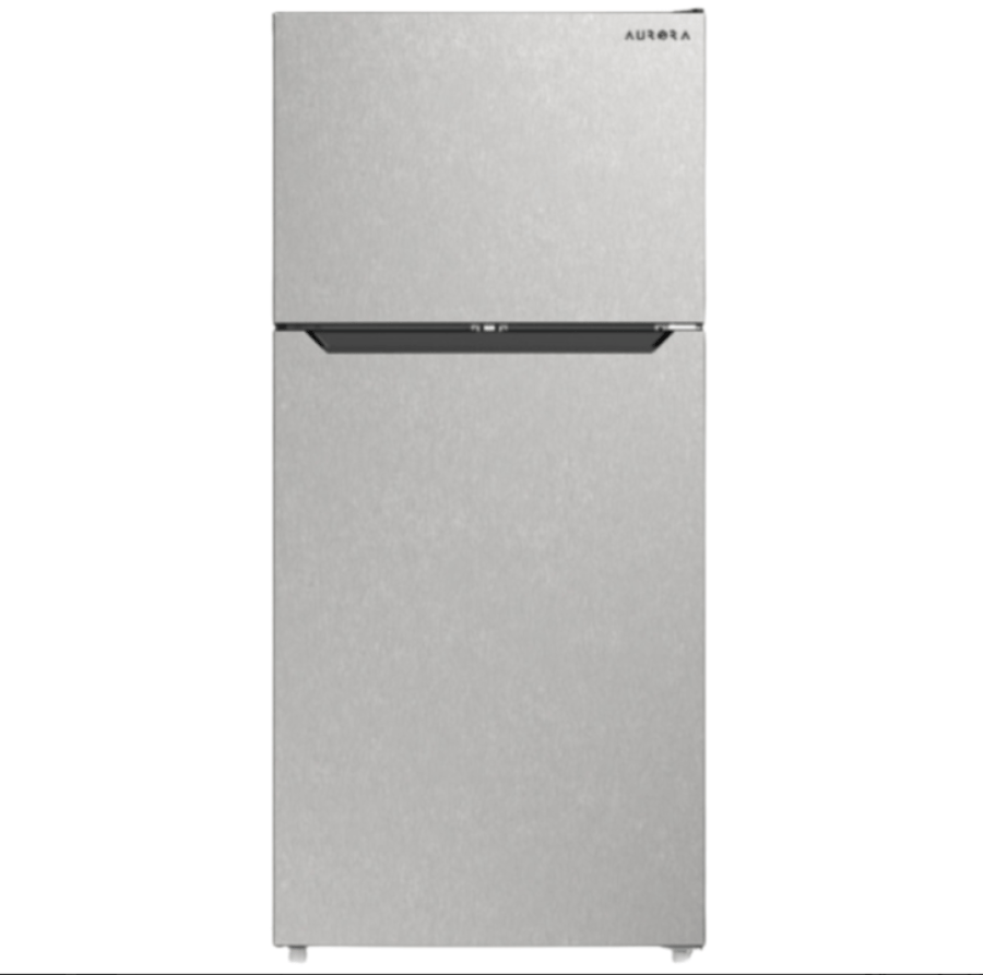 ثلاجة 14 قدم بابين ارورا 396لتر – فضي –   AR-580RNK-SILVER