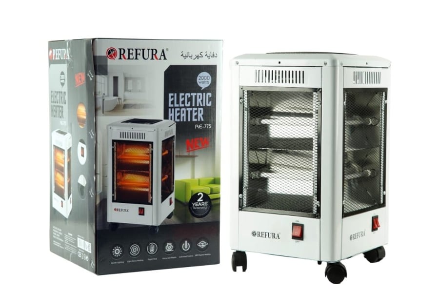 دفاية كهربائية ريفيرا 5 وجه 2000 واط RE-775