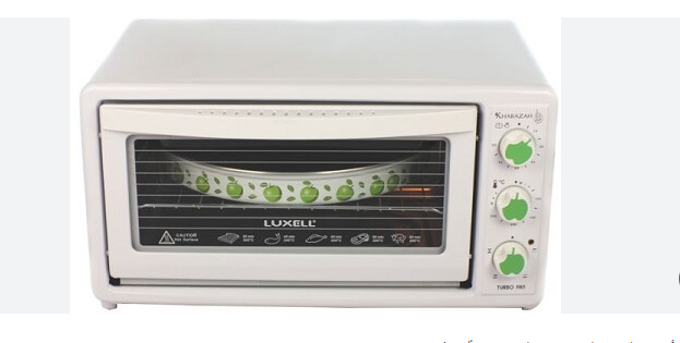فرن كهربائي لوكسيل تركي ابيض 45 لتر 1800 واط  LX-3685 )
