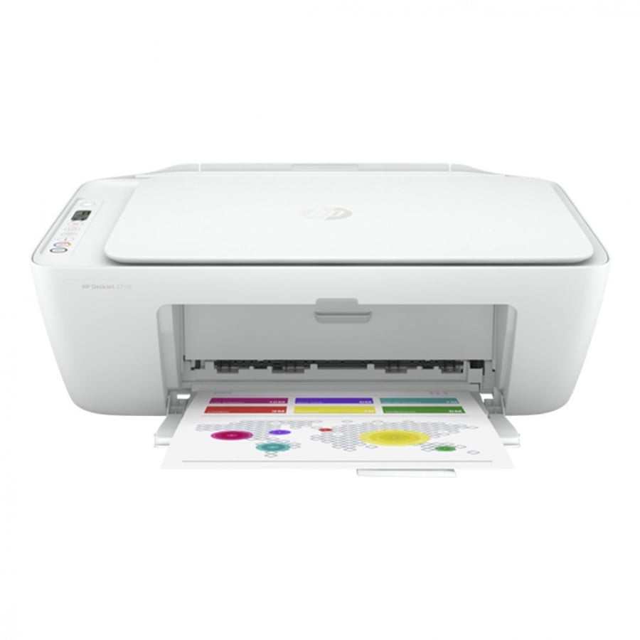 HP DeskJet 2710 Printer, All-in-One - Wireless, Print, Copy & Scan Inkjet Printer