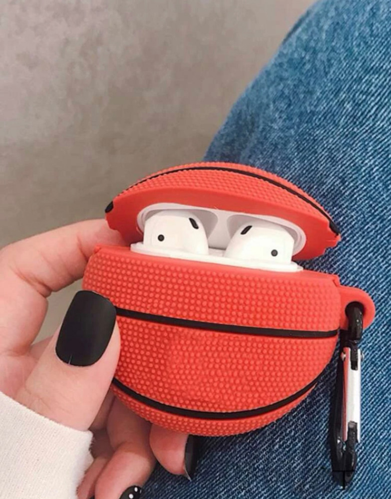 غطا سماعات ع شكل كرة سله Airbods pro