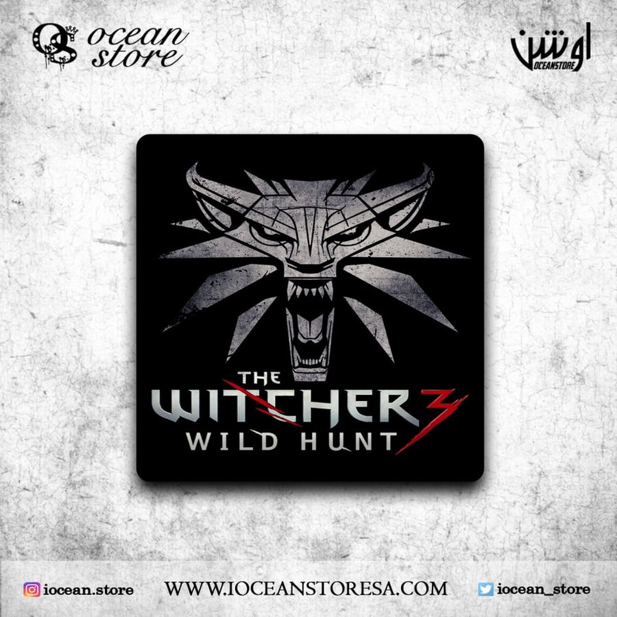 قاعدة للكوب - كوستر - the witcher - ذا ويتشر