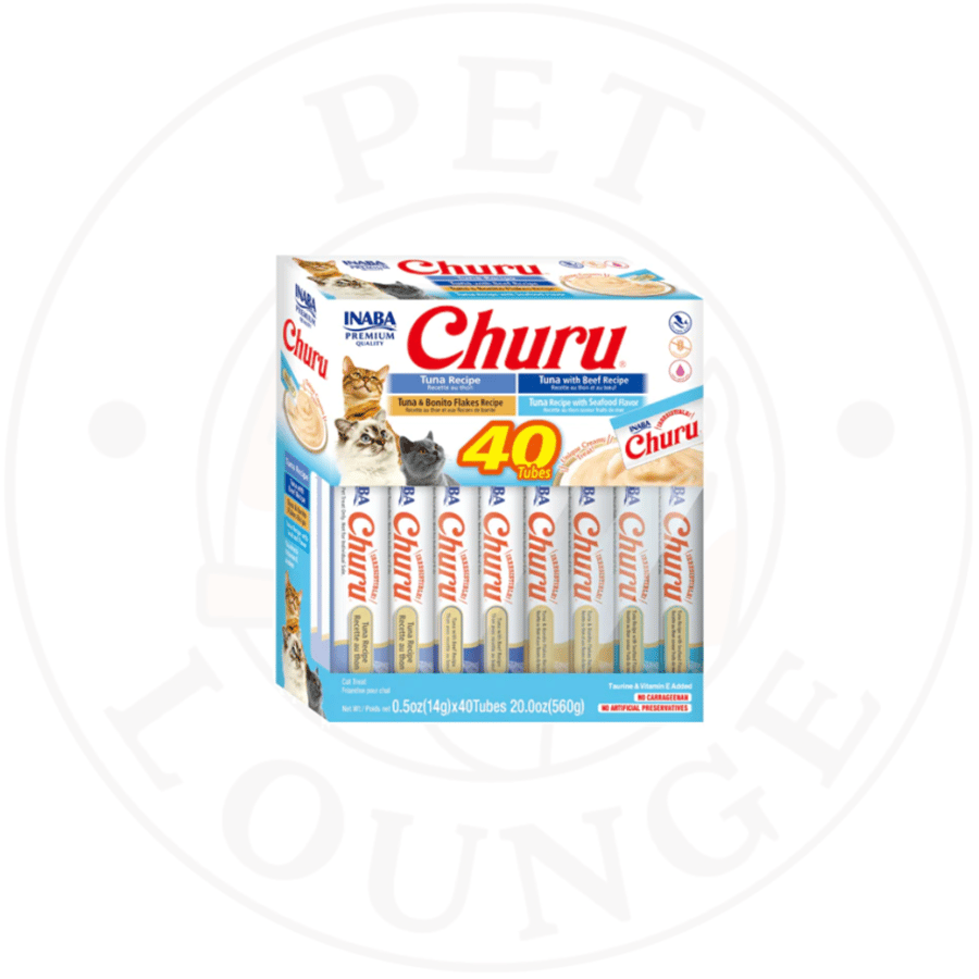 مكافات رطبه للقطط تشكيلة من نكهات التونة - 40x14g Inaba