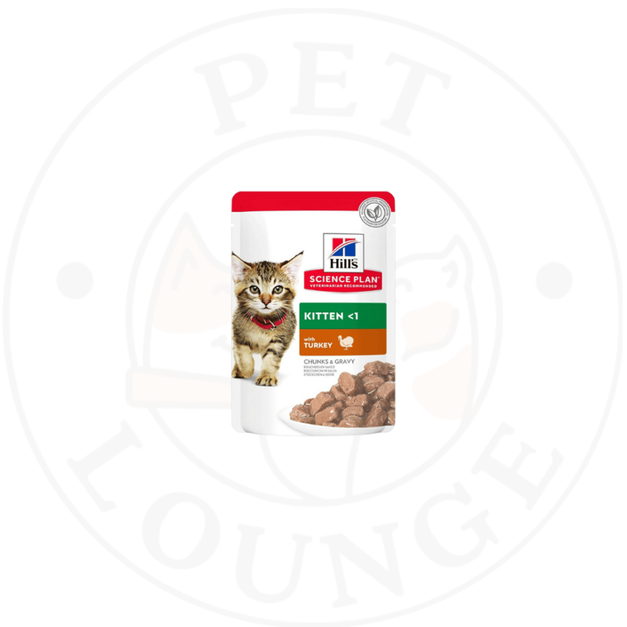 Moist food pouch for kittens with turkey - 85g Hill's