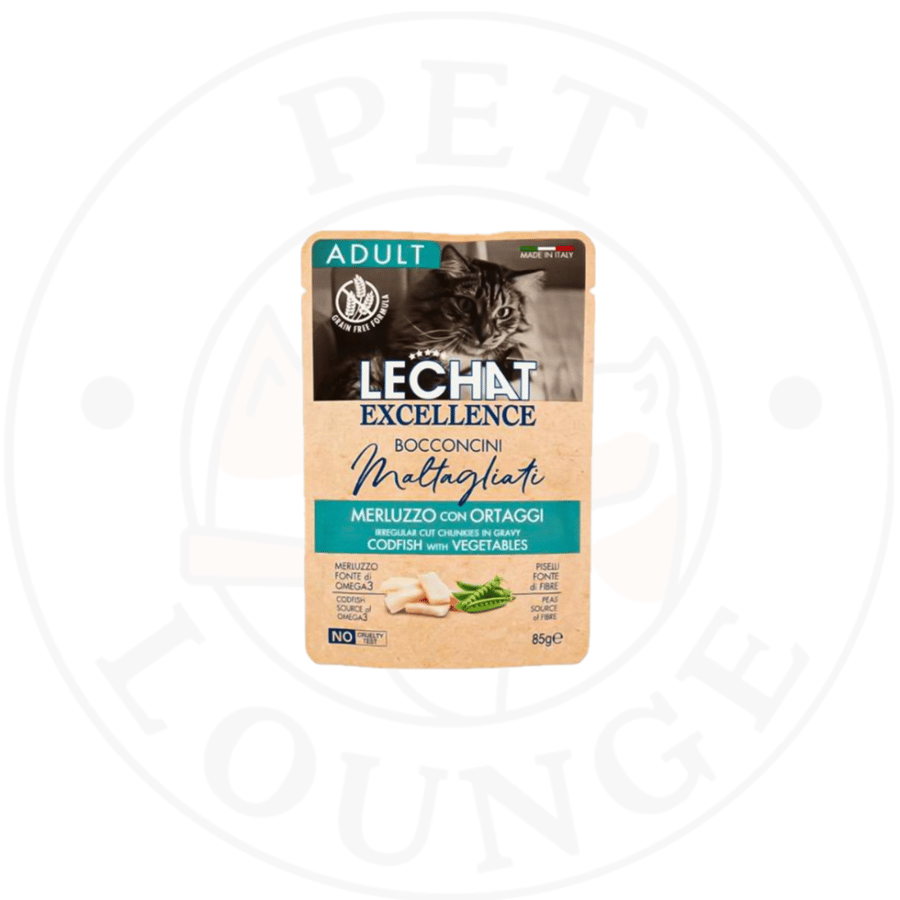 طعام رطب ظرف للقطط - 85g Lechat