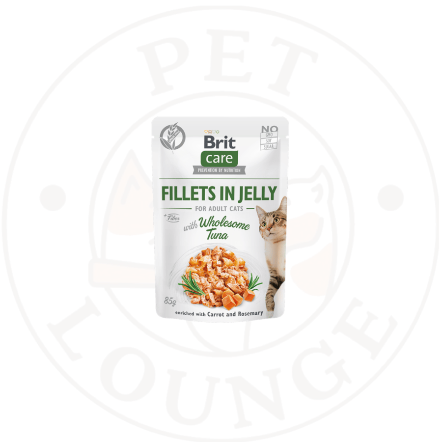 طعام رطب ظرف للقطط تونة - 85g Brit