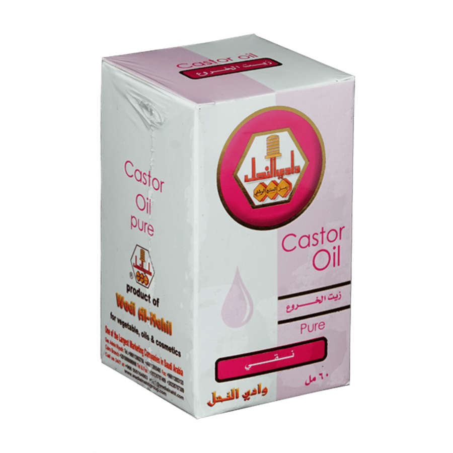 وادي النحل زيت الخروع النقي60مل
