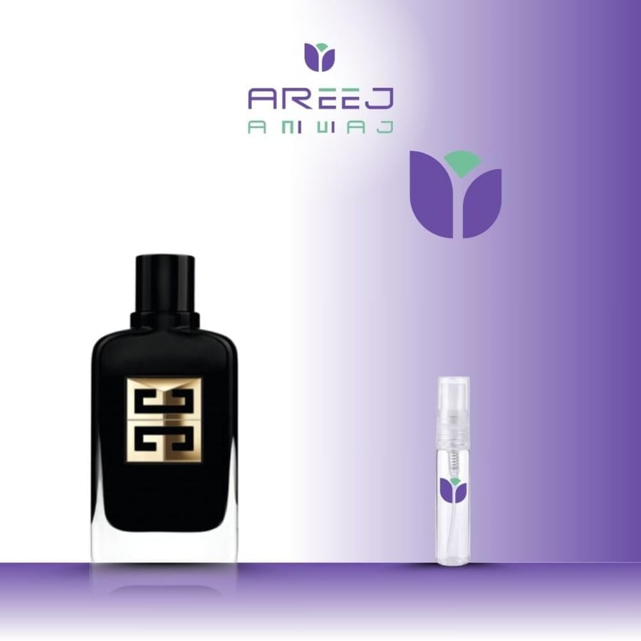 Givenchy Gentleman's Society Ambre Eau de Parfum fragrance size range: 2ml, 3ml, 5ml, 10ml