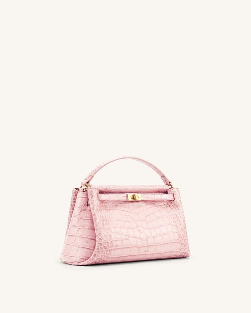 شنطة جي دبليو / اللون Pink Croc